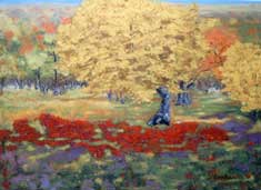 "Herbst" - �lbild - Online-Galerie Nr.17