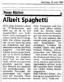 Presseartikel in der Rundschau vom 19.06.1999